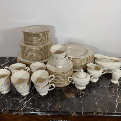 LOT 59D: Lenox Fruits of Life China Set - Service for 12