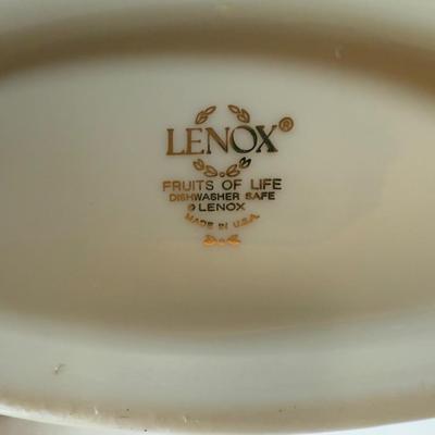 LOT 59D: Lenox Fruits of Life China Set - Service for 12