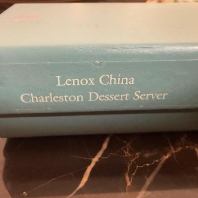 LOT 60D: Lenox Collection - Charleston Cake Plate, Bowls, Server & More