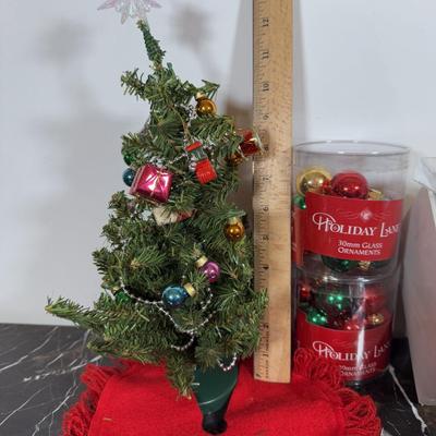 LOT 62D: Ornament Collection - 2002 Thomas Pacconi Classics, Ceramic Gold Trim Train & More