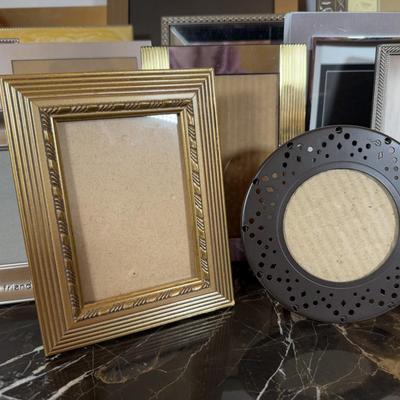 LOT 64D: Large Collection of Photo Frames - Malden, Broyhill & More