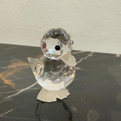 LOT 66D: Swarovski Penguin, Crystal Ice Bucket & More