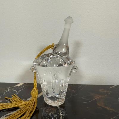 LOT 66D: Swarovski Penguin, Crystal Ice Bucket & More
