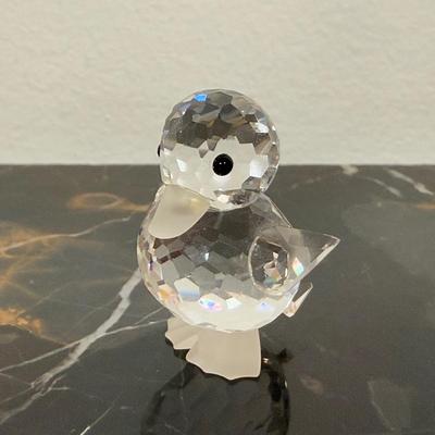LOT 66D: Swarovski Penguin, Crystal Ice Bucket & More