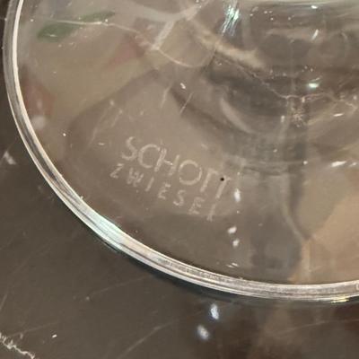 LOT 71F: Poker Chips Set, Variety of Champagne Flutes, Decanters, Crystal Ice Bucket & More