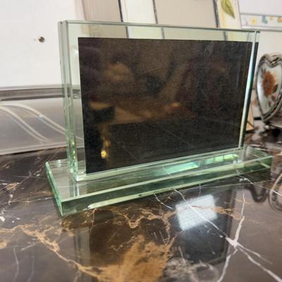 LOT 72F: Crystal & Glass Photo Frames incl. Waterford