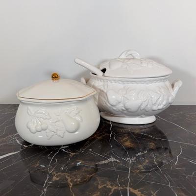 LOT 73K: Harvest Collection - Serving Dishes, Home Decor & More