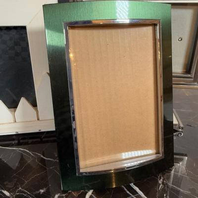 LOT 75D: Large Collection of Unique Photo Frames - Natalini, Sicura, Luxe, Carr & More