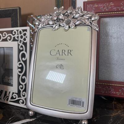 LOT 75D: Large Collection of Unique Photo Frames - Natalini, Sicura, Luxe, Carr & More