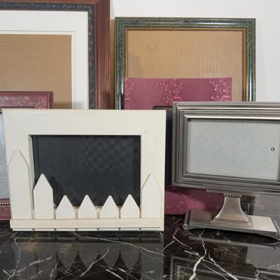 LOT 75D: Large Collection of Unique Photo Frames - Natalini, Sicura, Luxe, Carr & More