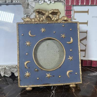 LOT 75D: Large Collection of Unique Photo Frames - Natalini, Sicura, Luxe, Carr & More