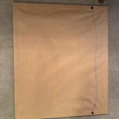 LOT 76D: Framed Charles Zhan “Forest Creek Giclee” Print & Faux Potted Orchid