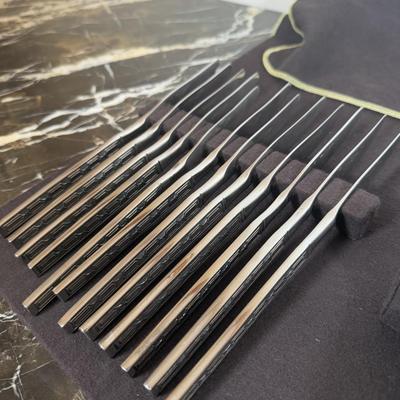 LOT 77F: Edward Don & Co Stainless Steel Flatware Set & More