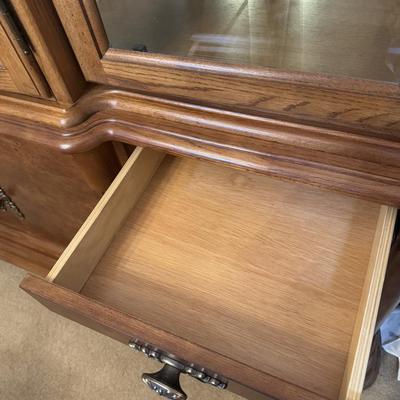 LOT 79D: American Drew Lighted China Cabinet