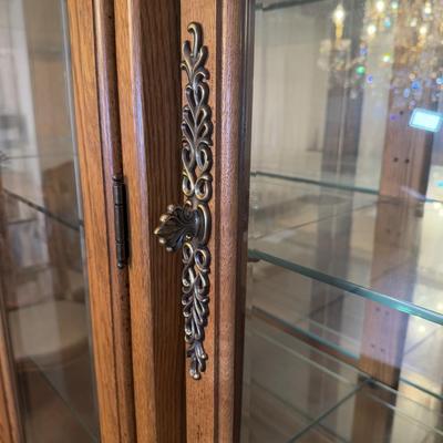 LOT 79D: American Drew Lighted China Cabinet