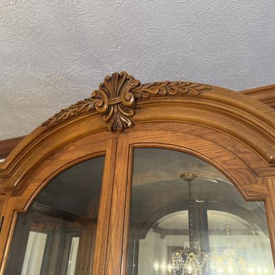 LOT 79D: American Drew Lighted China Cabinet