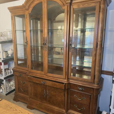LOT 79D: American Drew Lighted China Cabinet