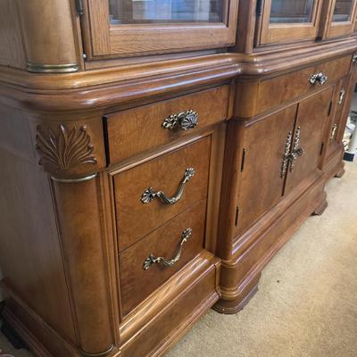 LOT 79D: American Drew Lighted China Cabinet