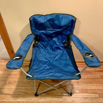 LOT 122 L: Outdoor Collection: 38 QT Igloo Wheelie Cooler, Collapsable Wagon, Alpine Design Canopy Shade Chair, & Coleman Collapsable...