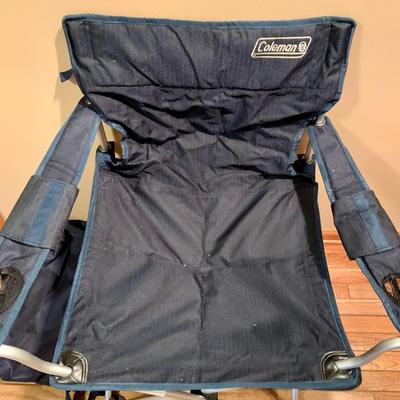 LOT 122 L: Outdoor Collection: 38 QT Igloo Wheelie Cooler, Collapsable Wagon, Alpine Design Canopy Shade Chair, & Coleman Collapsable...