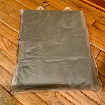 LOT 123 L: NIP Hampton Bay Outdoor Gas Patio Heater w/ Fine Sense Pro Series Full Length Vinyl Cover