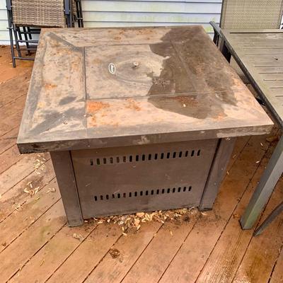 LOT 125 O: Hiland Premium Series Outdoor Fire Pit Model #GS-F-PC/GS-F-PCSS