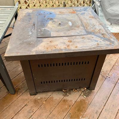 LOT 125 O: Hiland Premium Series Outdoor Fire Pit Model #GS-F-PC/GS-F-PCSS