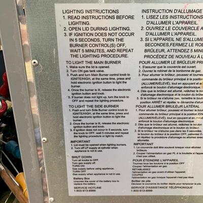 LOT 126 O: Nexgrill Model # 720-0830H