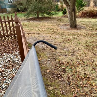 LOT 130 O & L: Pup N' Stuff Collection: 2 Mesh Outdoor / Indoor Dog Beds, Pet Hair Trimmer, Wooden Bone Shape Food & Water...