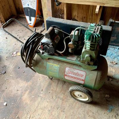 LOT 131 S: Speedaire Compressor Model #3Z419-1