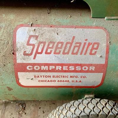 LOT 131 S: Speedaire Compressor Model #3Z419-1