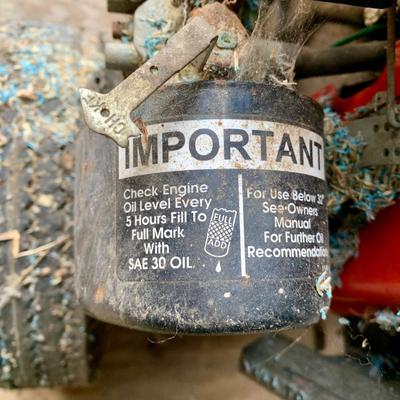 LOT 132 S: Sears Craftsman 9 HP Chipper Shredder Model #247.795890