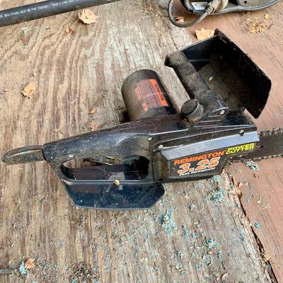 LOT 134 S: Sears Best Craftsman Bushwacker Electric Hedge Trimmer Model #358.798560, Remington Power Cutter Model #098031J, & Poulan...