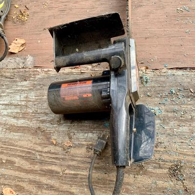 LOT 134 S: Sears Best Craftsman Bushwacker Electric Hedge Trimmer Model #358.798560, Remington Power Cutter Model #098031J, & Poulan...