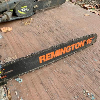 LOT 134 S: Sears Best Craftsman Bushwacker Electric Hedge Trimmer Model #358.798560, Remington Power Cutter Model #098031J, & Poulan...