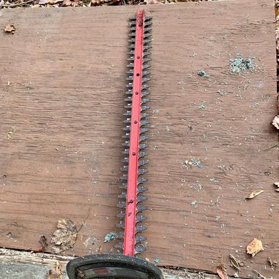 LOT 134 S: Sears Best Craftsman Bushwacker Electric Hedge Trimmer Model #358.798560, Remington Power Cutter Model #098031J, & Poulan...