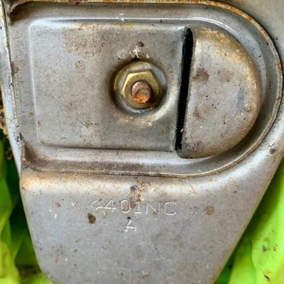 LOT 135 S: Poulan Wild Thing 18" Weed Eater Gas Powered Chainsaw Model # P4018WT 952802036 & NIP Forester Chainsaw Safety Chaps...