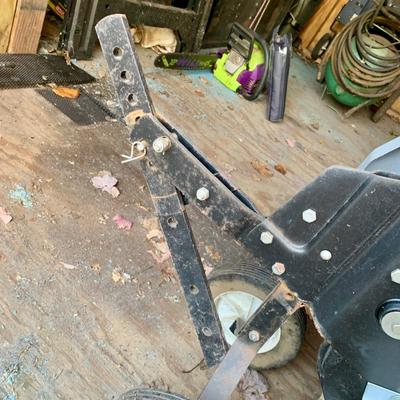 LOT 136 S: Sears Craftsman 5 HP 24" Front Tine Tiller Model #917.292350