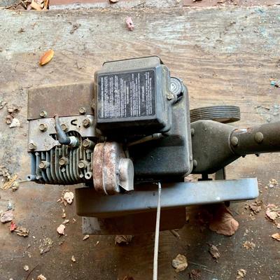 LOT 136 S: Sears Craftsman 5 HP 24" Front Tine Tiller Model #917.292350