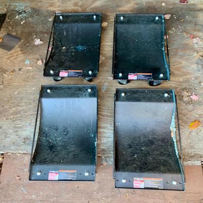 LOT 137 S: Set of 4 Haul Master 1000 LB Cap. Vehicle Dolly Item #67511