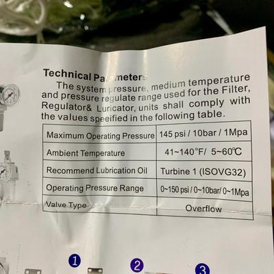LOT 140 G: Brute 10 GAL 125 PSI Air Compressor Model #074004 w/ Extra Valve & Enclosed Retractable 20 ft Air Hose