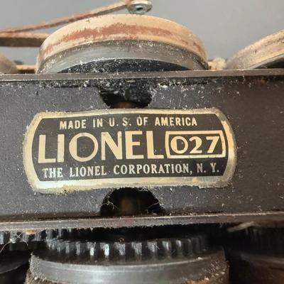 LOT 141D: Vintage Lionel 027 Locomotive