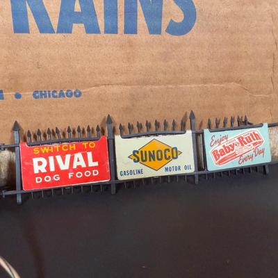 LOT 143D: Vintage Lionel Tracks, Trestles, No 356 Freight Station & More