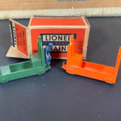 LOT 143D: Vintage Lionel Tracks, Trestles, No 356 Freight Station & More