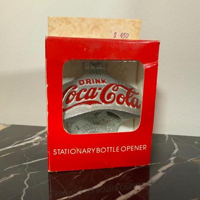 LOT 161K: Coca Cola Collection - Napkin Dispenser, Straw Holder, Playing Cards, Decor & More