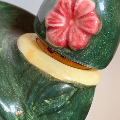 LOT 162K: Mom’s Bar & Grill Art Deco Clock, Beer Sign, Ceramic Drinking Gnome & Pirate Mug