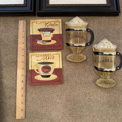 LOT 163K: Coffee Themed Home Decor
