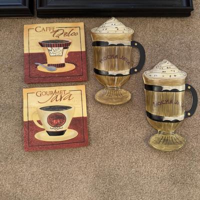 LOT 163K: Coffee Themed Home Decor