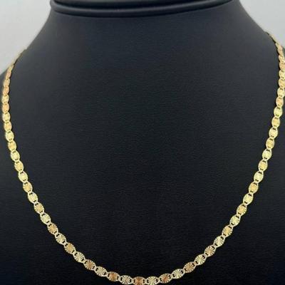 14 k gold chain 20 in