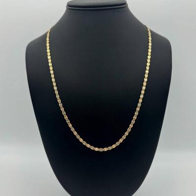 14 k gold chain 20 in